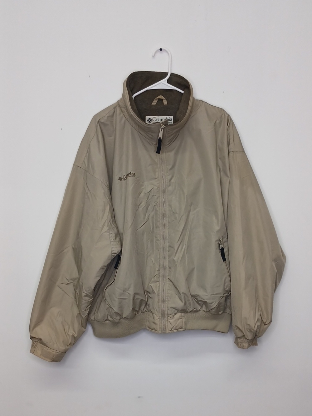 Vintage Columbia Beige Jacket /XL